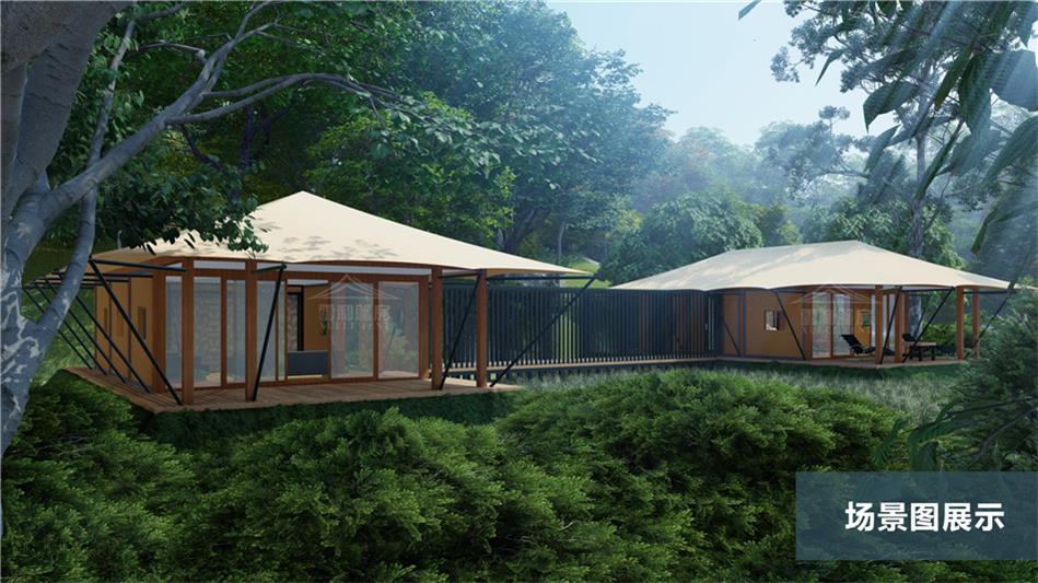从草原毡房到星空穹顶——临高县野奢帐篷演绎千年宿营进化史
